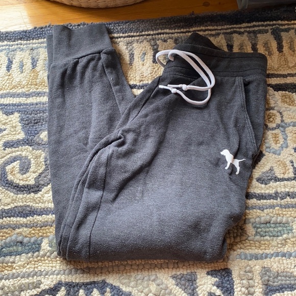 PINK Victoria's Secret Pants - PINK Grey Joggers XS